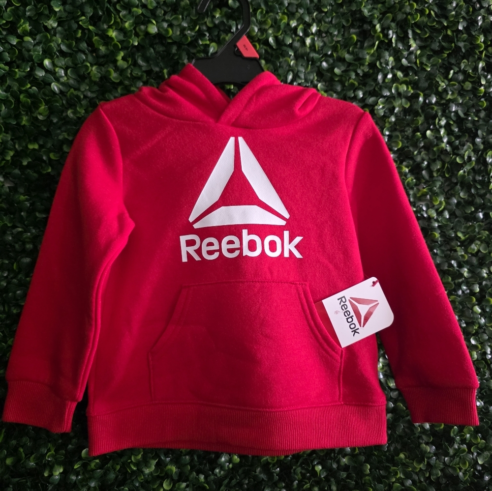 Reebok Kids Red/White Hoodie Size 2T